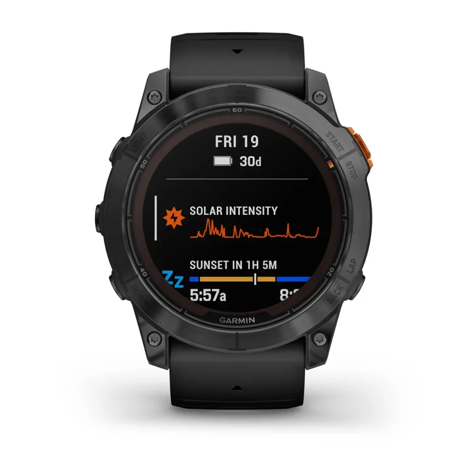 Garmin Fenix 7X Pro Solar Edition Slate Gri, Siyah Kayışlı 010-02778-01